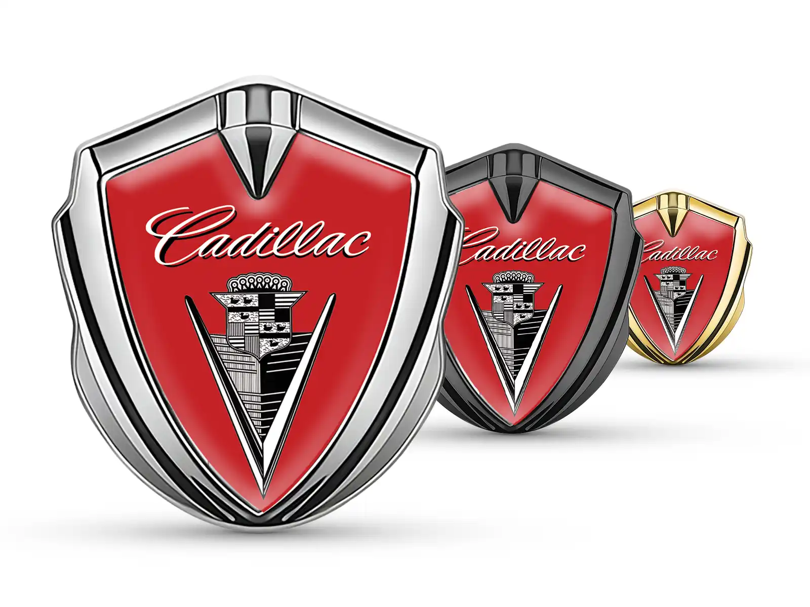Cadillac Metall Emblem Abzeichen High-End Design Drift Look
